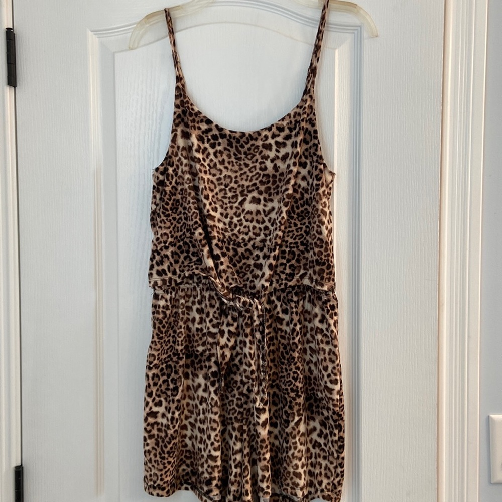 Leopard Romper